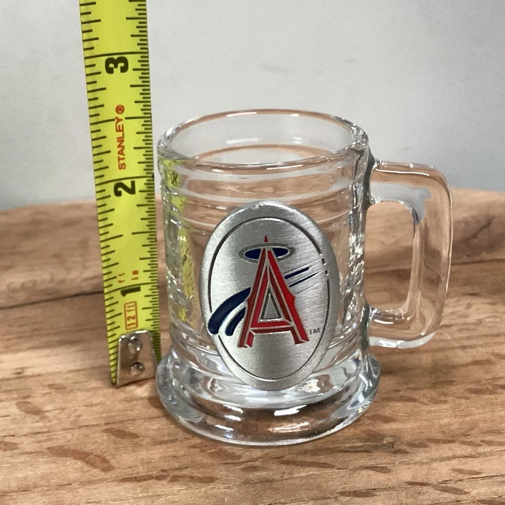🔴 Los Angeles Angels Souvenir Shot Glass - Beer Styled Mug - Pewter Collectible